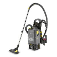 Karcher back pack vac