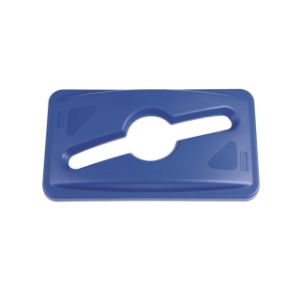 Rubbermaid Slim Jim Commingle Lid - Blue