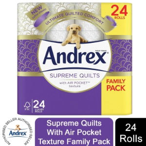 Andrex Ultimate Quilts - 1 x 24 rolls