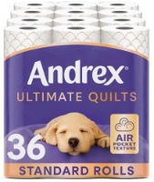 Andrex Ultimate Quilts - 36 Rolls (9x4)