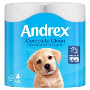 Andrex Complete Clean - 36 Rolls (9x4)