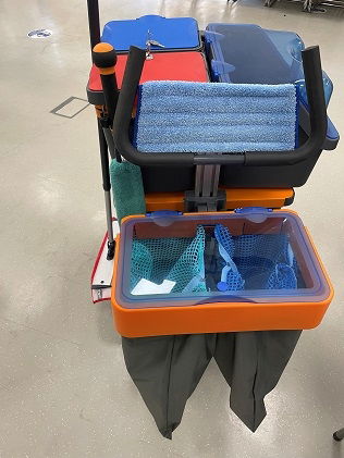 TASKI Cleaning Trolley Showcase