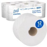 Scott Control Mini Twin Centrefeed T.Tissue (12x204m)