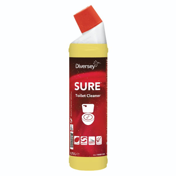 100891589-SURE Toilet Cleaner 6x750ml