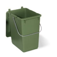 Kitchen Caddy Bin Green – 10Ltr